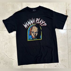 Chucky Wanna play T shirt Man Black size‎ L
New without tag